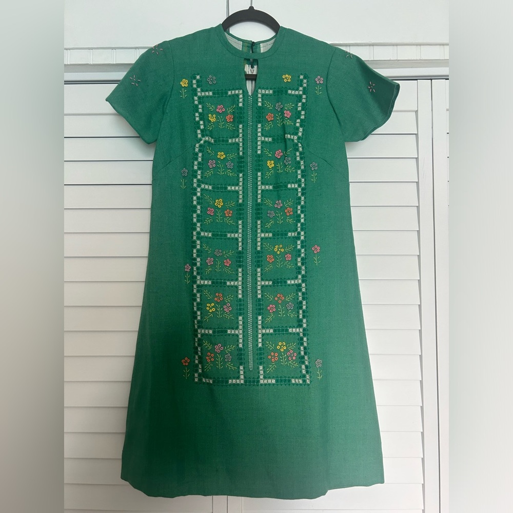 Vintage Green Dress